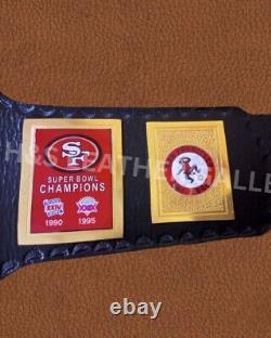 San Francisco 49ers SF Super Bowl Championship NFL Football Title Replica Belt