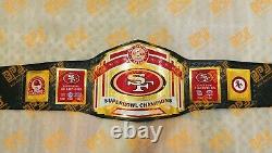 San Francisco 49ers SF Super Bowl Championship Title Belt