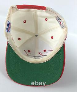 San Francisco 49ers Sharktooth Snapback Baseball Hat Logo Athletic Pro Line Red