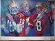 San Francisco 49ers Signed Montana Rice Young Bill Lopa Canvas Giclee Le 15/16