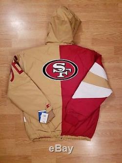 San Francisco 49ers Starter Jacket 90s Vintage Style Mens Size Med New with Tags