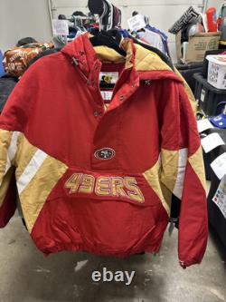 San Francisco 49ers Starter Jacket Mens Size Large NWT