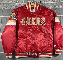 San Francisco 49ers Starter Jacket Size L