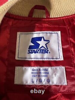 San Francisco 49ers Starter Jacket Size L