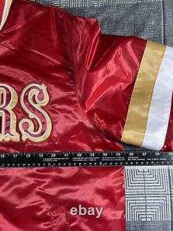 San Francisco 49ers Starter Jacket Size L