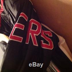 San Francisco 49ers Starter Leather Jacket -Brand New- Large
