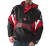 San Francisco 49ers Starter VINTAGE ENFORCER Hooded Half-Zip Pullover Jacket
