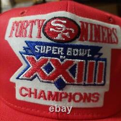 San Francisco 49ers Super Bowl Champions Autographed Jerry Rice Snapback Hat NFL