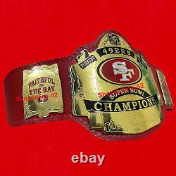 San Francisco 49ers Super Bowl Championship American Football Fan Belt 2MM