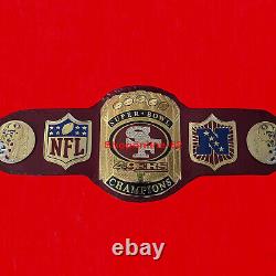 San Francisco 49ers Super Bowl Championship Belt 2MM