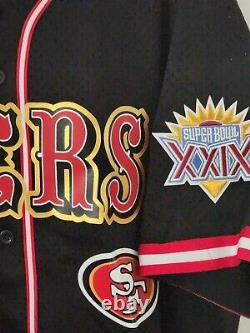 San Francisco 49ers Superbowl XXIX Baseball Jersey Size 3xlarge