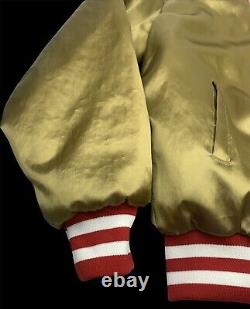 San Francisco 49ers Swingster Satin Starter Style Jacket NFL Vintage Men Large