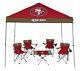 San Francisco 49ers Tailgate Kit Canopy 4 Chairs Table
