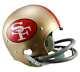 San Francisco 49ers Unsigned Full Size Tk 2bar Helmet Rare! Riddell