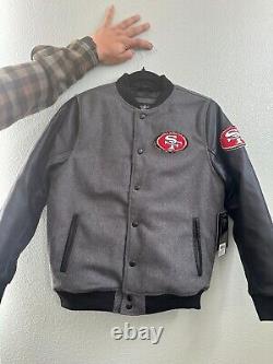 San Francisco 49ers Varsity Jacket Men's Size Large