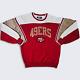 San Francisco 49ers Vintage 80s Starter Crewneck Sweatshirt Red, Gold & White