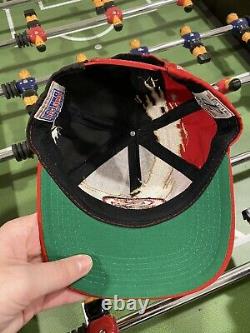 San Francisco 49ers Vintage 90's Logo Athletic Splash Wool Snapback Cap Hat