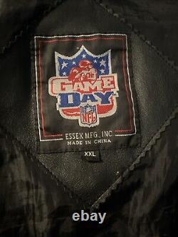 San Francisco 49ers Vintage 90s Game Day Leather Jacket Game Day NFL Football