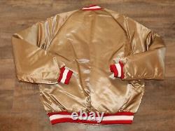 San Francisco 49ers Vintage Chalk Line NFL Football Jacket XL Authentic Sewn