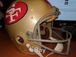 San Francisco 49ers Vintage Joe Montana Look Riddell KRA LTE Football Helmet