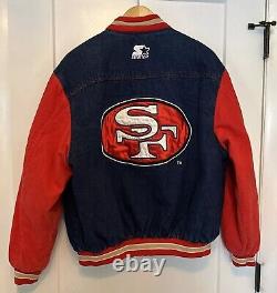 San Francisco 49ers Vintage Starter Jean JacketSmallGreat Vintage Condition