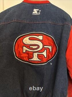 San Francisco 49ers Vintage Starter Jean JacketSmallGreat Vintage Condition