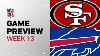 San Francisco 49ers Vs Buffalo Bills 2024 Week 13 Game Preview