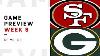 San Francisco 49ers Vs Green Bay Packers Week 6 Game Preview NFL Film Review