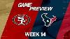 San Francisco 49ers Vs Houston Texans NFL Week 14 Game Preview