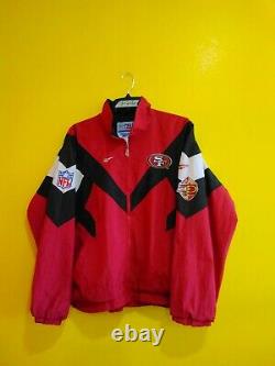 San Francisco 49ers Vtg 50th Ann. Light Reebok Jacket Mens- XL