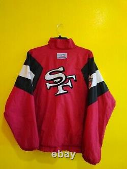 San Francisco 49ers Vtg 50th Ann. Light Reebok Jacket Mens- XL