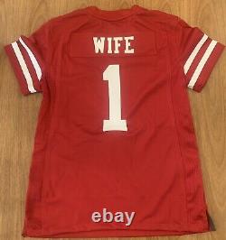 San Francisco 49ers Women Jersey #1 WIFE Small