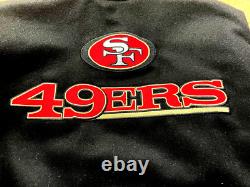 San Francisco 49ers Wool & Leather Jacket