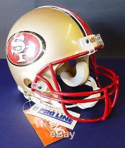 San Francisco 49ers authentic new helmet 1995 Riddell Large 7 1/4-7 3/4 vsr-4