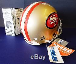 San Francisco 49ers authentic new helmet Riddell Large 7 1/4-7 3/4 vsr-2 nfl