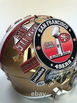 San Francisco 49ers helmet, full size