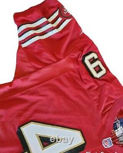 San Francisco 49ers reebok jersey vintage vtg authentic Sewn custom classic 52