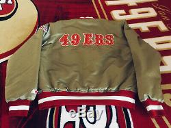 San Francisco 49ers vintage gold Starter jacket Mens Medium
