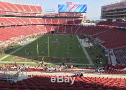 San Francisco 49ers vs Carolina Panthers Oct 27 105pm Sec 202 2 Tickets