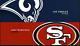 San Francisco 49ers vs. LA Rams LA Coliseum 2 Tickets Sec 112 Row 39 Seat 5 6