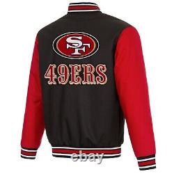 San Francisco Forty Niners (49ers) Poly-Twill Jacket