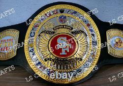 San Francisco SF 49er league Championship belt Football 4MM Zinc