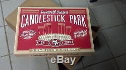 San Francisco SF 49ers 2013 FAREWELL SEASON CANDLESTICK Box Pins TICKET STUBS