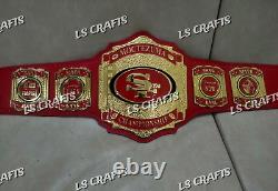 San Francisco SF 49ers American Football Championship Belt 4MM Zi