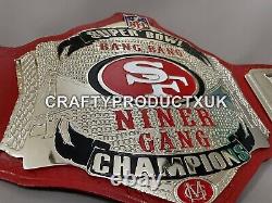 San Francisco SF 49ers American Football League NFL Championship Belt