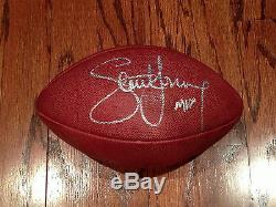 San Francisco SF 49ers Super Bowl XXIX 29 GAME USED Football Young Autographed