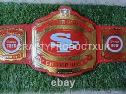 San Francisco SF 49ers Super bowl Championship American Football NFL Belt