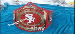 San Francisco SF 49ers Super bowl Championship Replica belt Adult size