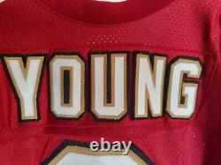 San Francisco Sf 49ers #8 Steve Young Reebok Pro Line Authentic 1996 Jersey XL
