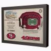 San Fransisco 49ers Stadium View Wall Art Levi's Stadium 3d Hanging Display